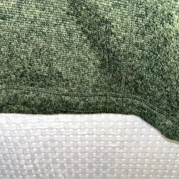 Woolrich Men Medium Green Heather Half Zip Long Sleeve Pullover Sweater Gorpcore - Picture 7 of 10